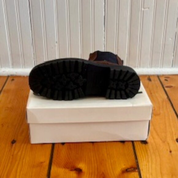 Women's Chelsea Brown Sincerely Jules Boots in Nubuck, Size 7 - Picture 3 of 11